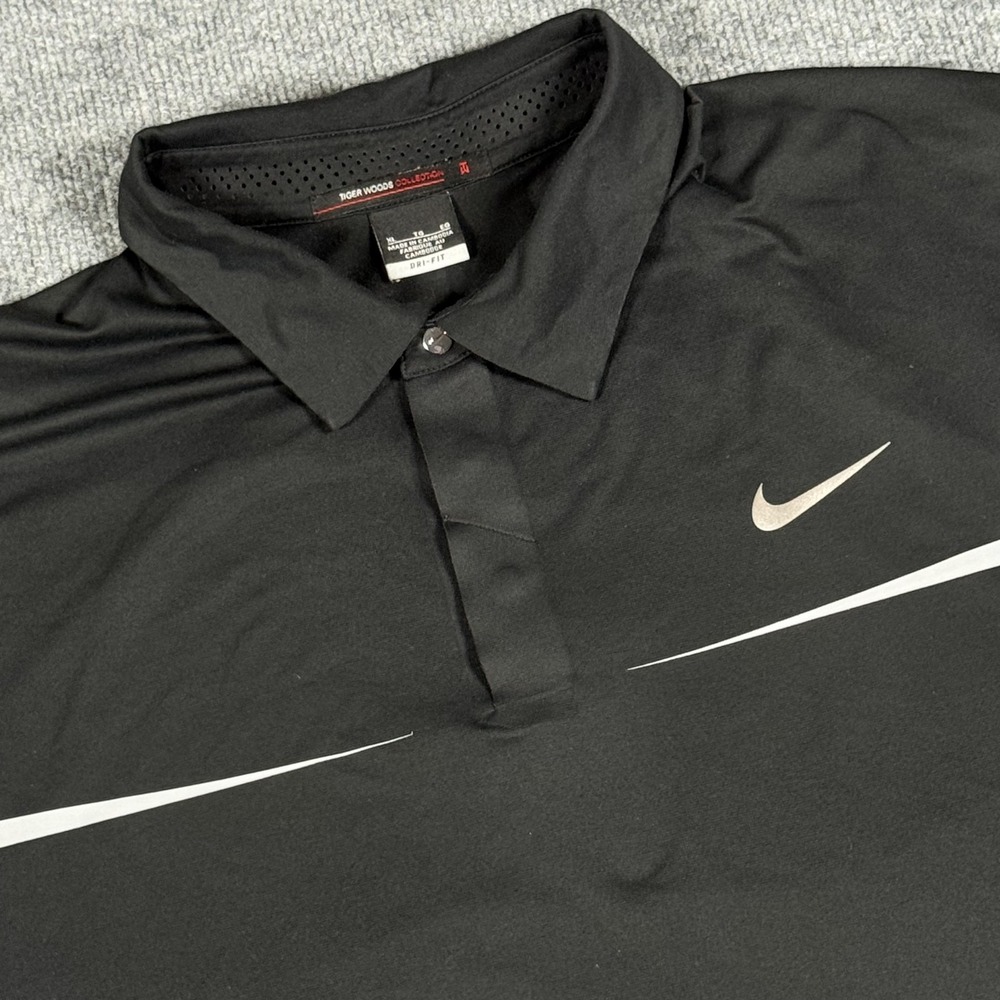 Nike Tiger Woods Collection Shirt XL Dri-Fit Golf Preppy Grand Traverse Resort‎